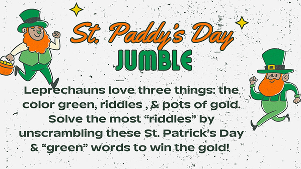 St. Paddy's Day Jumble image number 1